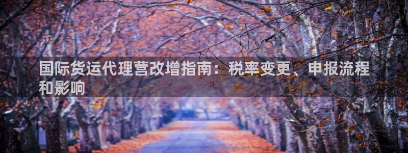 尊龙1003尊龙 - 百度：国际货运代理营改增指南：税率